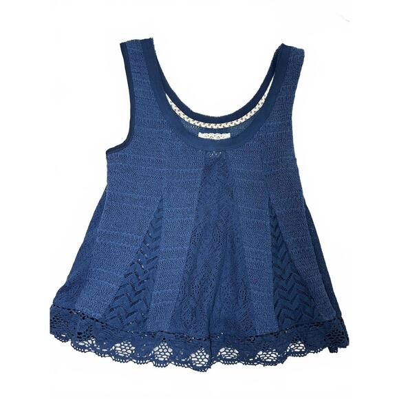 Meadow Rue by Anthropologie Lace Tank - Size - XS - Picture 1 of 5